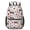Fireman and Glove, variant on Fireman and Glove White Pattern 17" School Backpacks for Teens,Waterproof Oxford Fabric,S-Shape Padded Straps for School,Travel,Hiking,Camping