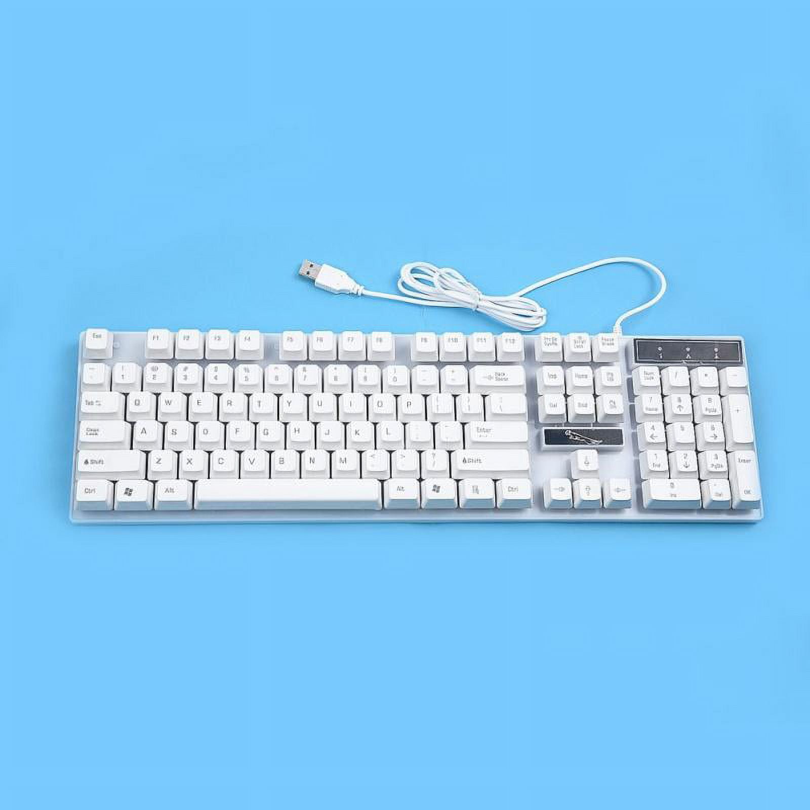 New Colorful LED Wired USB Lighting Mechanical Feel Computer Gaming Keyboard Mouse Sets For PS4/PS3/Xbox One And 360