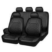 HLONK Car Seat Covers Easy to Maintain with Simple Cleaning. Car Seat Cover Fits A Variety of Cars Effortlessly. Seat Covers Gray Style1