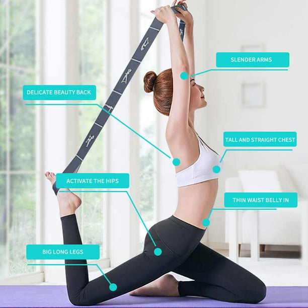 Digital Segmented Dance Yoga Elastic Band Posture Training Resistance  Stretching Band Shaping Body Stretching Band 
