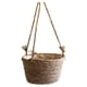 thumbnail image 1 of Ounissouiy Maceta colgante de paja tejida para el hogar, Hotel, oficina, jardín, patio, cesta de almacenamiento de suculentas, soporte para Jardín y Patio Color natural L, 1 of 6