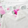 thumbnail image 3 of Watercolor Rose Blanket,Pink Rose Flowers Throw Blanket Throw Women,Romantic Butterfly Fleece Blanket,Garden Botanical Floral Leaf Sherpa Blanket, 3 of 6