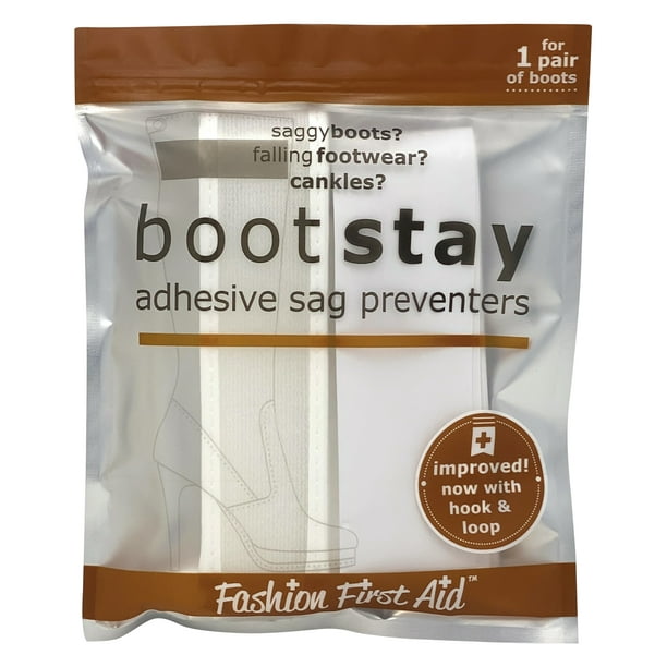 Fashion First Aid Boot Stay 3.0 Hook/Loop sag preventers Keep Boots