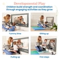thumbnail image 4 of ECR4Kids Wall-Mounted Coordination & Balance Mirror, Montessori Furniture, Grey Wash, 4 of 9