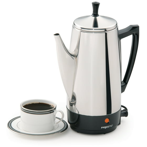 Presto 12 Cup Stainless Steel Coffee Maker Presto 12 Cup Stainless Steel Coffee Maker