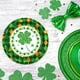 thumbnail image 3 of Penkiiy Juego de vajilla para el día de San Patricio, trébol verde de la suerte y platos desechables, tazas, servilletas, tenedores, cucharas, 3 of 4