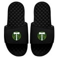 thumbnail image 2 of Men's ISlide Black Portland Timbers Primary Logo Slide Sandals, 2 of 2