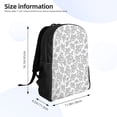 thumbnail image 4 of Haiem Snake Backpack - Stylish and Durable 15-inch Laptop Backpack with Waterproof Oxford Fabric, 4 of 8
