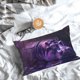 thumbnail image 5 of Balery Purple Hippo In Water Funda de Cojín Estampada, Regalos para Mujeres, Regalos de Amor para Ella, Regalos para Novia o Esposa, Funda de Almohada-20"x30", 5 of 6