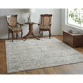 thumbnail image 2 of HomeRoots 515042 10 x 14 ft. Ivory Tan & Gray Power Loom Rectangle Area Rug, 2 of 8