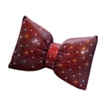 thumbnail image 1 of 2026 Shiny Rhinestone Bow Car Neck Pillow for Women Drivers Relaxing Cool Headrest Support and Back Accessory, 1 of 9