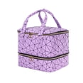 thumbnail image 1 of Bolsa organizadora de esmaltes de uñas Uross con capacidad para 42 botellas y lámpara de uñas, 1 of 6