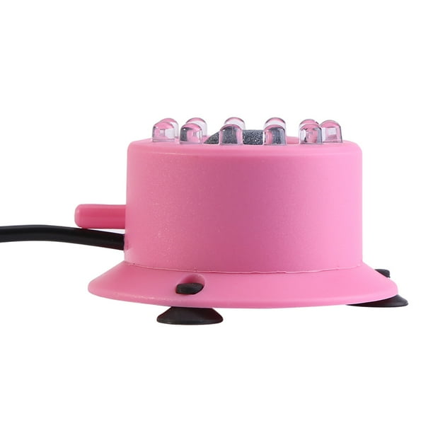 Luz 12 LED Luz De Burbuja Sumergible Y Piedra De Aire Para Decoraciones De Peceras De Acuario