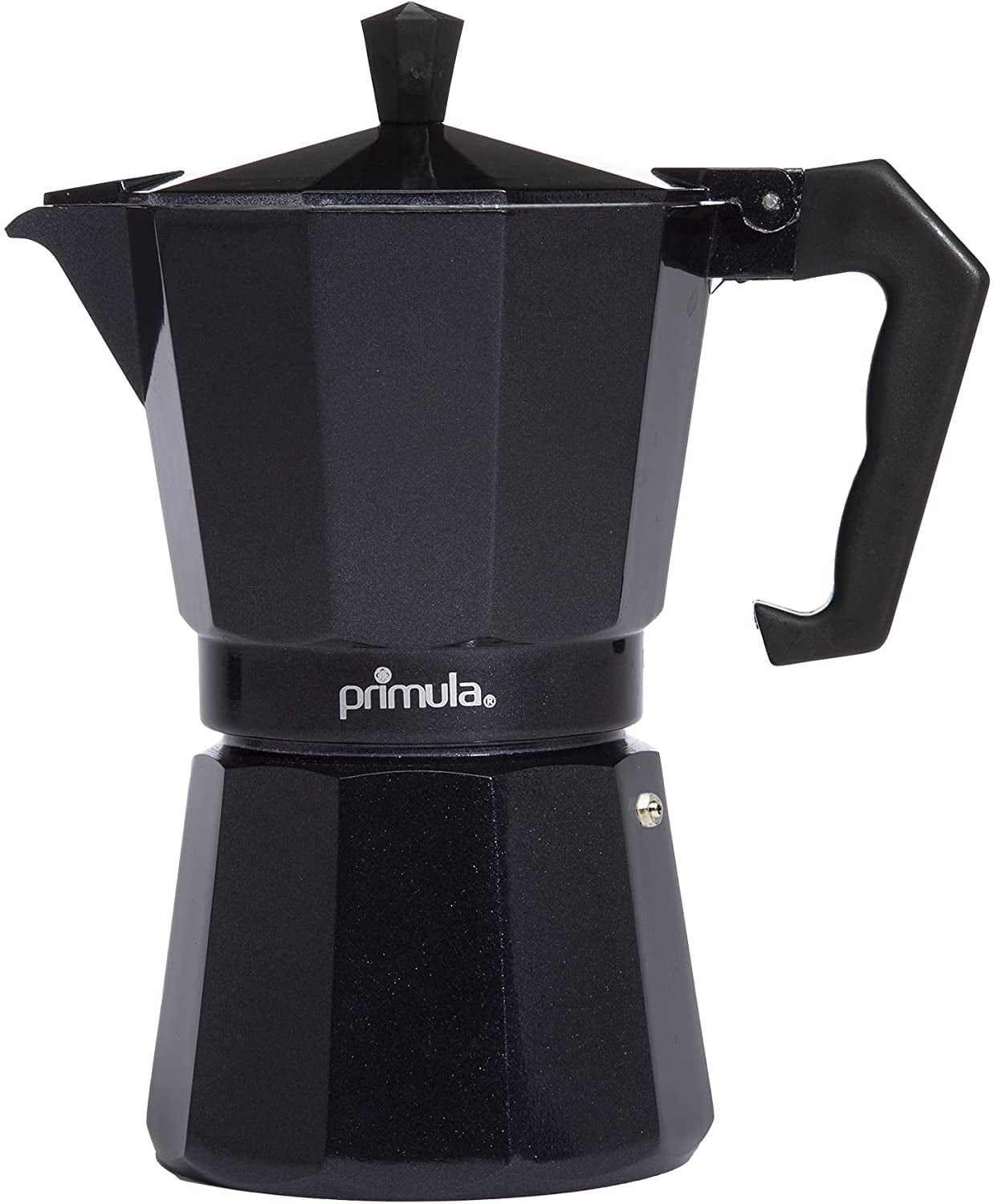 Primula Stovetop Espresso and Coffee Maker, Moka Pot for Classic Italian  and Cuban Café Brewing, Cafetera, Six Cup, Black - Walmart.com