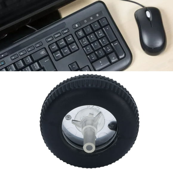 Mouse Roller Scroll, Precise Fit Black Long Lasting Plastic Rubber Mouse Wheel Replacement  for G403