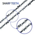 thumbnail image 6 of 2pcs 14" Chainsaw Saw Chain Blade Fit for Worx WG305 WG305.1 Ryobi RY3714 RY40503 RY40530 3/8 .050 52DL, 6 of 7