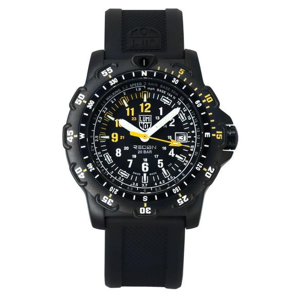 Luminox RECON Point Man Heritage Rubber And Nylon Strap Black Dial Quartz XL.8825.H.SET 100M Men's Watch