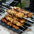 thumbnail image 4 of Brochetas de kebab BBQ, 37,5 cm, Brochetas de carne planas, Juego de 20-- Sailing  Electrónica, 4 of 4