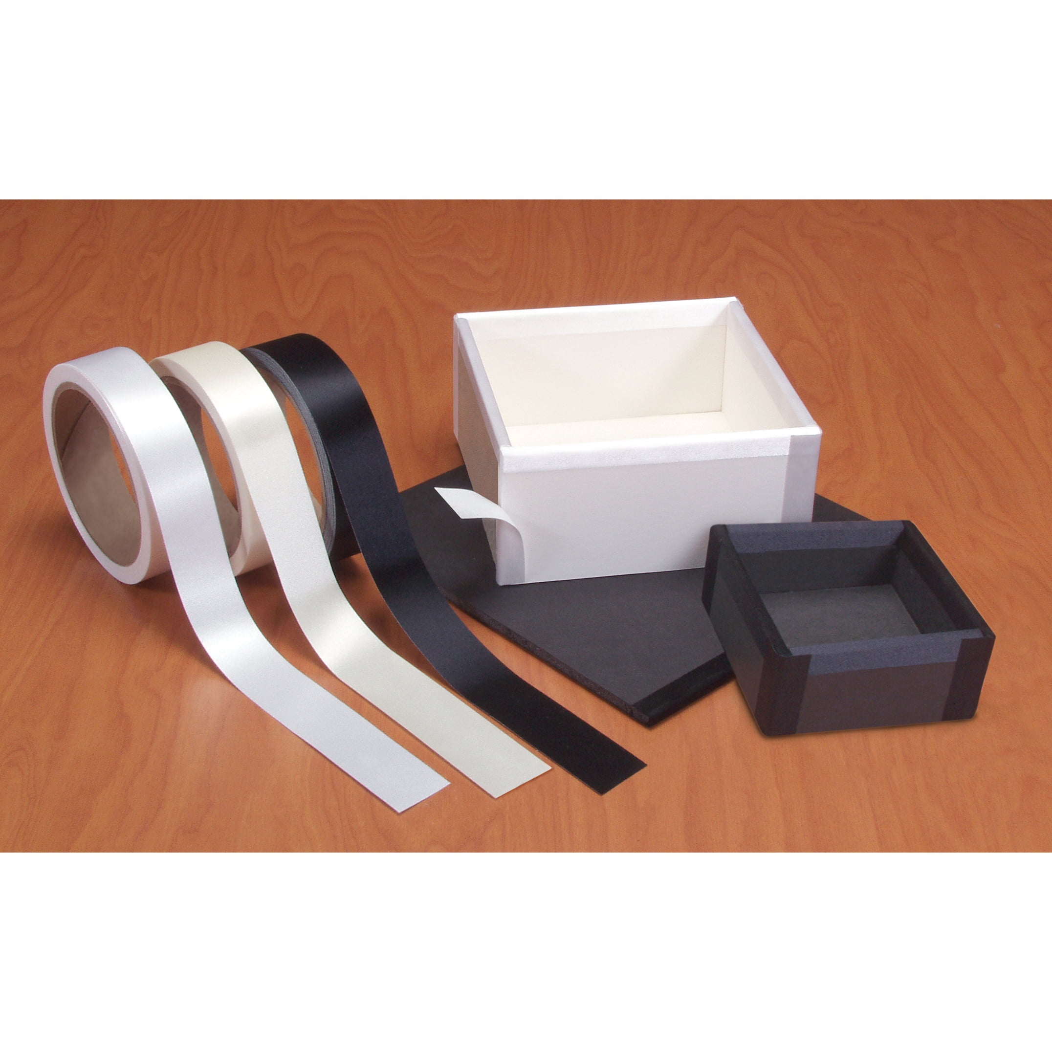 Lineco/University Products Satin Cloth Tape, 1" x 36 ft., Ivory