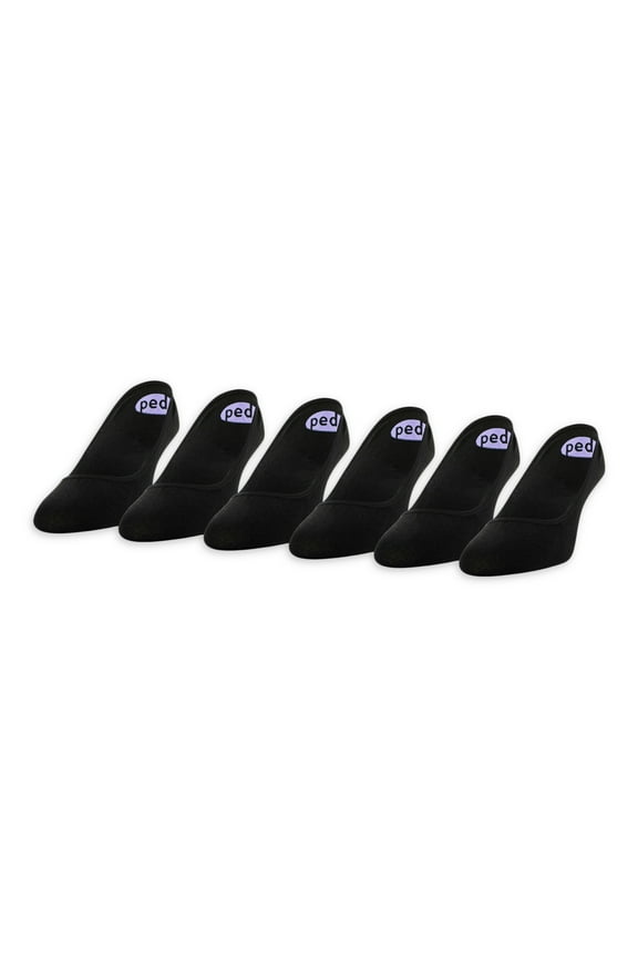 Women's Low Cut Lightweight Liner Socks, 6 Pairs
