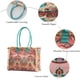 thumbnail image 4 of LHSHID Women Canvas Handbag Ethnic Style Tote Bag Retro Shoulder Bag with Tassels Summer Beach Bag Bohemian Top Handle Bag, 4 of 6