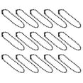 thumbnail image 4 of 100 unids Durable Tag Cadenas Bolsa Tag Cadenas Colgando Cadenas Premium Joyas de Hierro Cadenas, 4 of 6