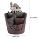thumbnail image 5 of Cesta de Maceta de Resina para Plantas Suculentas para decoración del Jardín del Hogar, 5 of 7