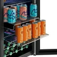thumbnail image 2 of Edgestar Bwc91 17" Wide 80 Can Capacity Extreme Cool Beverage Center - Stainless Steel, 2 of 7
