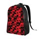 thumbnail image 2 of Disketp Playing Cards Mochila Unisex de Apertura Lateral Completa, Mochila para Laptop para Escuela, Trabajo y Viajes, 2 of 8
