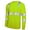 Green, variant on High Visibility Safety Shirts for Men, Long Sleeve Reflective Mesh Round Neck Workwear Shirts Black