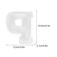 thumbnail image 2 of Apmemiss Alphabet Cake Baking Mould English Letter Silicone Mold 3D Alphabet Letter, 2 of 2