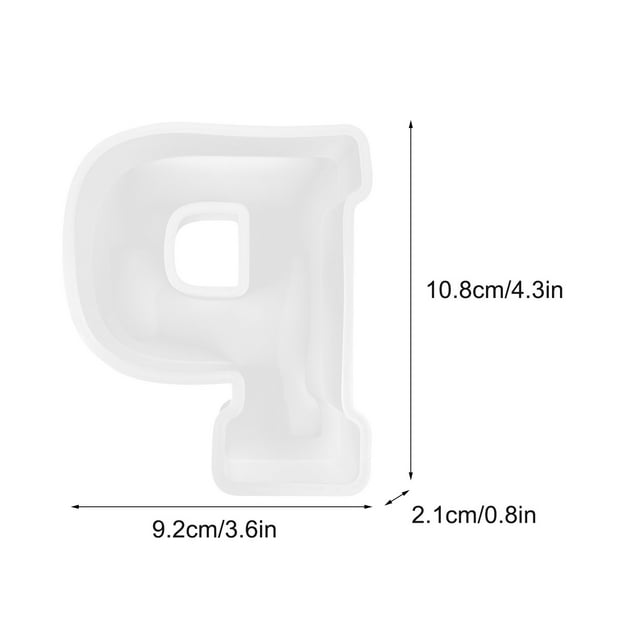 CEHVOM Alphabet Cake Baking Mould English Letter Silicone Mold 3D Alphabet Letter