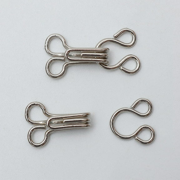 LEORX Sewing Hooks and Eyes Closure Fastening 120Pcs