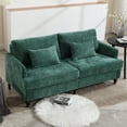thumbnail image 4 of Bianlte Modern Sofa 68" Emerald Chenille, 4 of 7