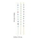 thumbnail image 5 of 3pcs Metal Evil Ojal Pack Pack Evil Oal Anklet Bracelet para mujeres niñas, 5 of 7