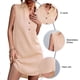 thumbnail image 4 of Vestido Sin Mangas Cuello En V Sin Mangas Suave Transpirable Elegante Suelto Para Fiesta En La Playa Para Mujer ANGGREK Ropa, 4 of 5