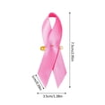 thumbnail image 4 of A Set Of 100 Needle Ribbons October 2024 Ribbons Accessories Nurse Pins For Awareness Ribbons, 4 of 9