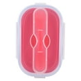 thumbnail image 1 of Portable Lunch Box,800ml Portable Silicone Folding Folding Lunch Box Bento Boxes Breakthrough Technology, 1 of 8
