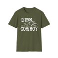 thumbnail image 2 of Dibs On The Cowboy, Gildan Unisex Softstyle T-Shirt, Graphic Tee, S-3XL, 2 of 5