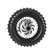 Rear 3.00-10 Dirt Bike Tire, 3.00-10 Tire 10 Tire Rim Wheel Assembly 80/100-10 for CRF50 XR50 SSR Apollo 50cc 70cc 90cc 110cc Pit Dirt Bike Mini Trail Monkey Razor