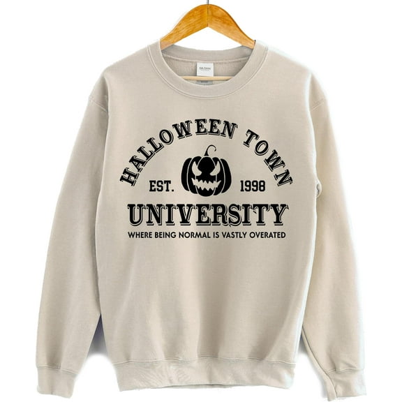 Halloween Town 1998 University Sweatshirt – Vintage Collegiate Graphic Crewneck Pullover