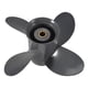 thumbnail image 3 of Propeller 4 blades 9 1/4X10 compatible outboard BF8D/BF9.9D BF9.9/BF15A BF15D/BF20 8 spline 58134-ZV4-0, 3 of 5