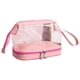 thumbnail image 1 of Cosméticos Transparente Para Mujer, Bolsa De Maquillaje Transparente Portátil, Impermeable, Con Cremallera De Viaje, Bolsa De Almacenamiento De Separación En Seco Y Húmedo seitruly HA043559-02, 1 of 6