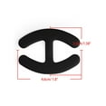 thumbnail image 4 of INSPIRE CHIC Bretelles de Soutien-Gorge Clips Boucles Sangle de Soutien-Gorge Antidérapante Boucles Sangles pour Femmes Noir-Forme en H, 4 of 6