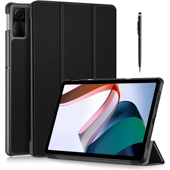 Case for Xiaomi Redmi Pad SE 11 inch 2023, Slim Smart Cover Lightweight Hard Shell Protective Cover with Multi-Angle Stand, Universal Stylus Pen