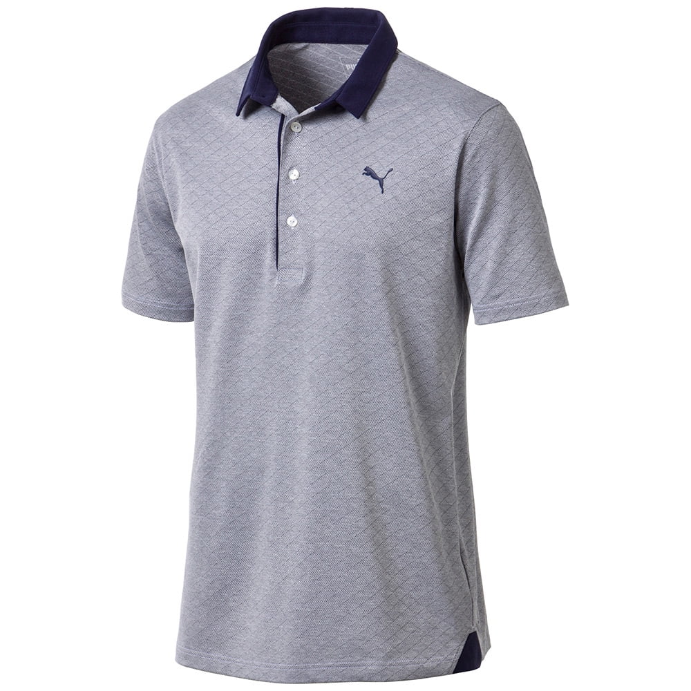 PUMA DIAMOND JACQUARD POLO MENS GOLF SHIRT 576125 NEW 2018 PICK