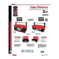 thumbnail image 2 of Caja Plástica Portaherramientas Urrea CPUC20R Tapa Roja, 2 of 3