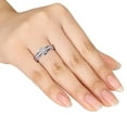 thumbnail image 6 of Everly Women's Diamond Sterling Silver Bridal Set, 6 of 6
