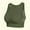 Army Green, variant on hoksml Supportive Sports Bra,Ladies Traceless Comfortable No Steel Ring Breathable Gathering Sports Bra Woman Underwear