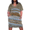 thumbnail image 1 of Vestido de bolsillo suelto Júpiter, vestido para mujer, vestido de verano 2025 para mujer, vestidos sensuales para mujer 2025, 1 of 7